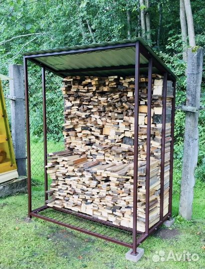 Дровница лофт