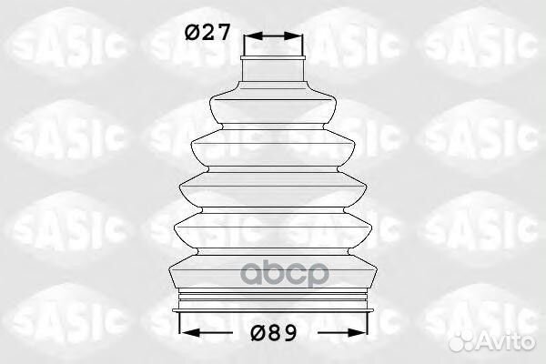 Пыльник шруса renault traffic II 06- наружный 1
