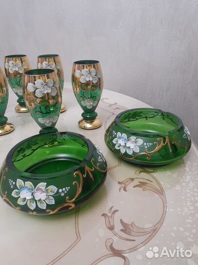 Бокалы и конфетницы рококо