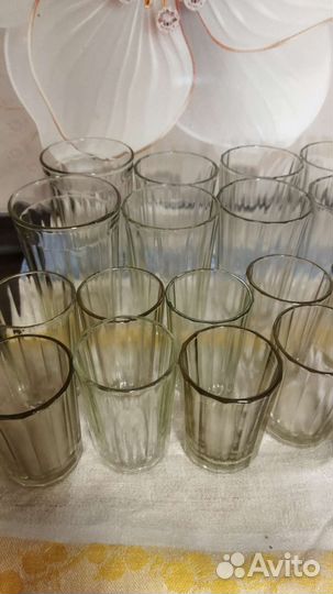 Стаканы граненые СССР
