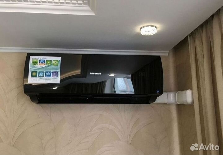 Сплит система с установкой