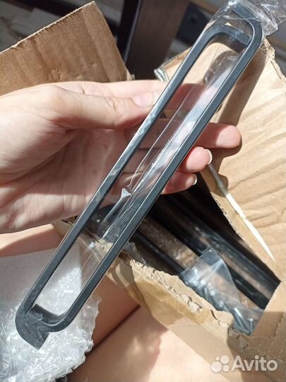 Ручки кухонные черные