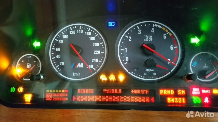 BMW Панель приборов Е53 Х5 Щиток приборов