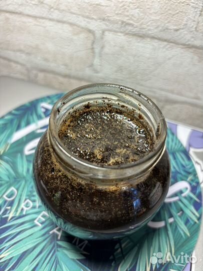 Скраб из кофейного жмыха