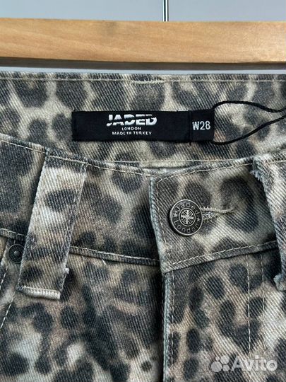 Джинсы Jaded London Leopard