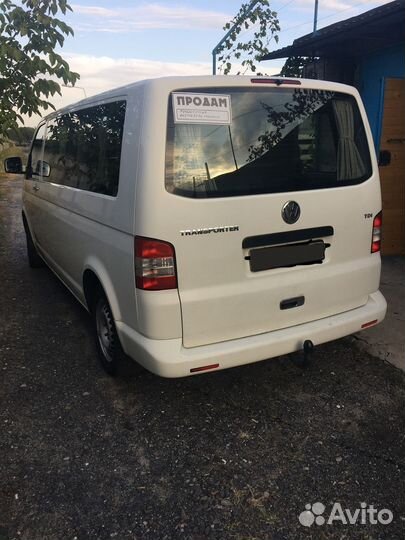 Volkswagen Transporter 2.5 МТ, 2007, 321 000 км