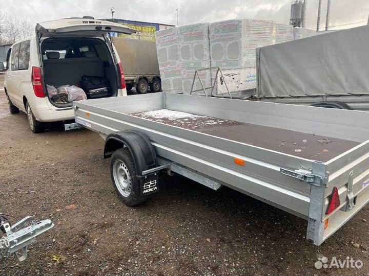 Прицеп с алюминиевыми бортами 817717.032