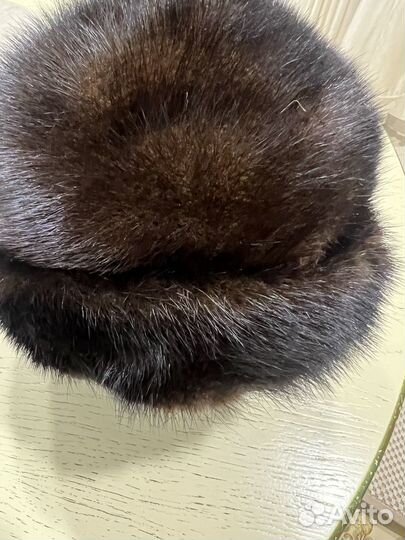 Шапка норковая женская бу