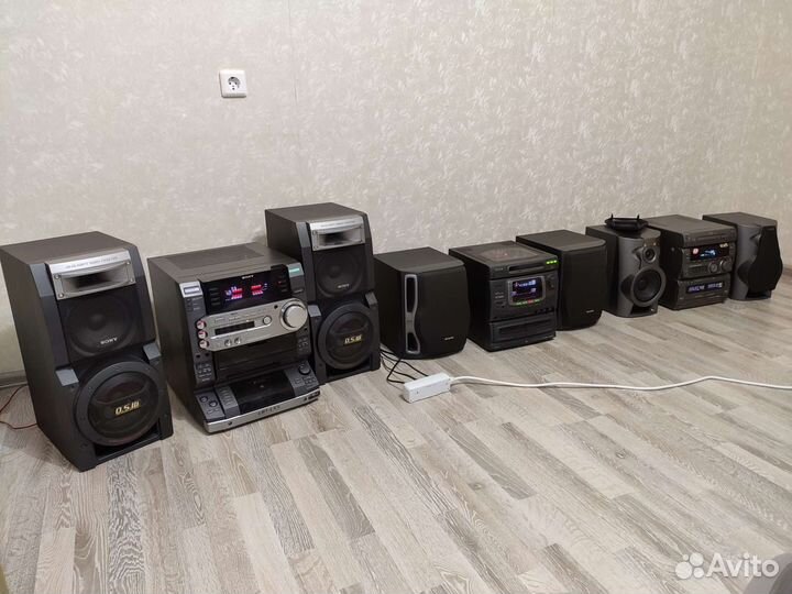 Музыкальный центр samsung kj-730,sony,aiwa