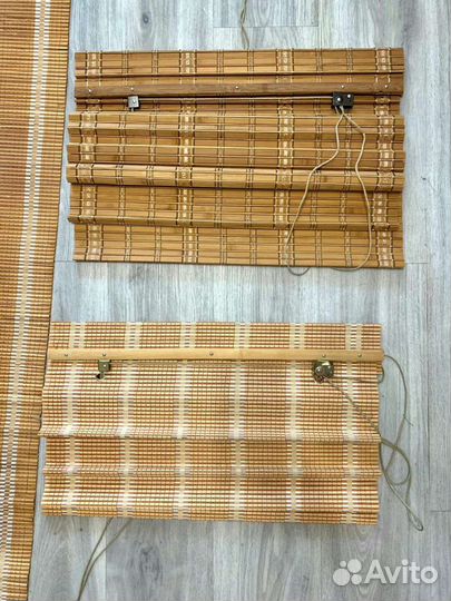 Бамбуковая штора 4 шт за 2700 одна 700