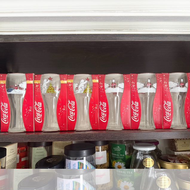 Коллекция стаканов Coca Cola Мишки 2015
