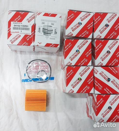 Фильтр масляный тойота 04152-yzza1 04152-yzzD1