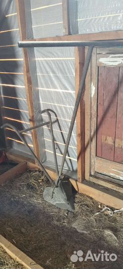 Соха ручная старинная