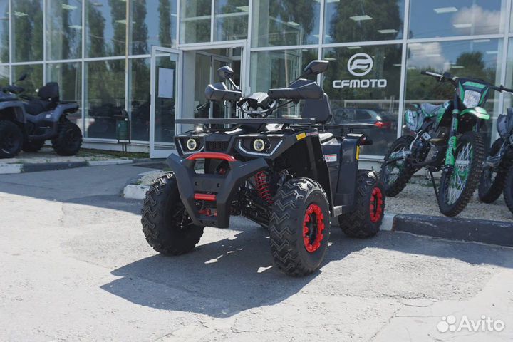 Квадроцикл Avantis Hunter 200 Big Basic черно-крас