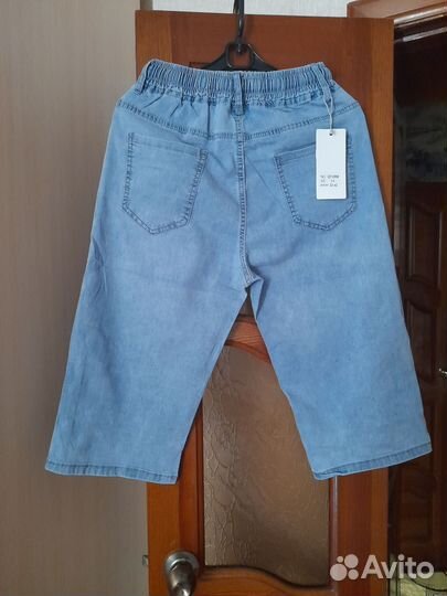 Капри джинсовые