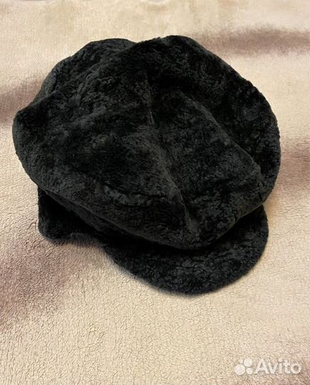 Шапка меховая женская, стриженная овчина, р-р 57