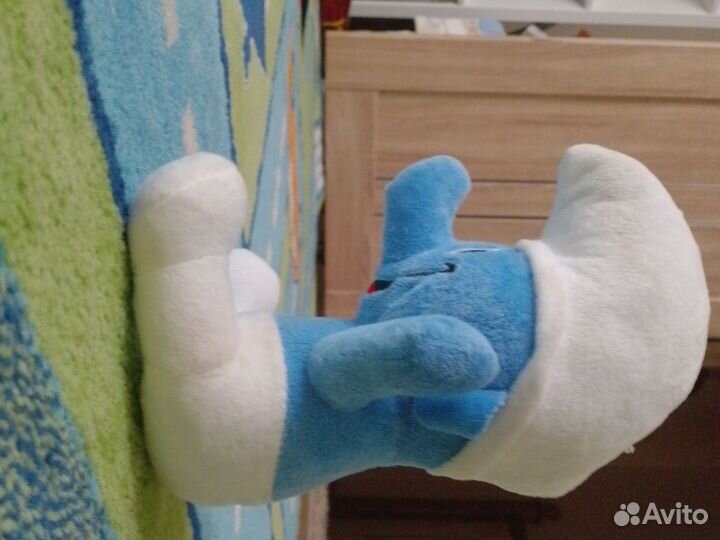 Мягкая игрушка смурфик