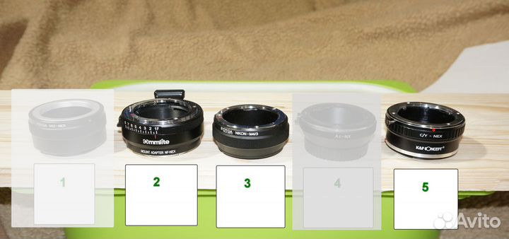 Адаптеры объективов