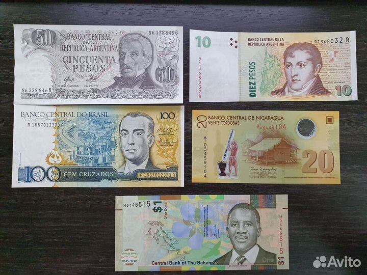 Банкноты - Америка - UNC / отличное состояние