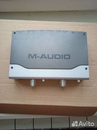 Внешняя звуковая карта M-audio Audiophile Firewire