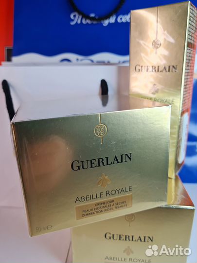 Guerlain abeille royale набор кремов 3в1 оригинал