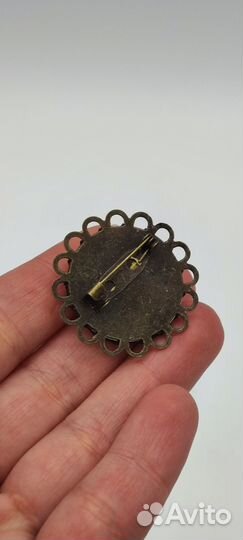 Брошь винтажная 1960-1980-гг. №25 362 Замок рабочи