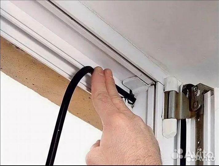 Ремонт окон. Замена уплотнителя