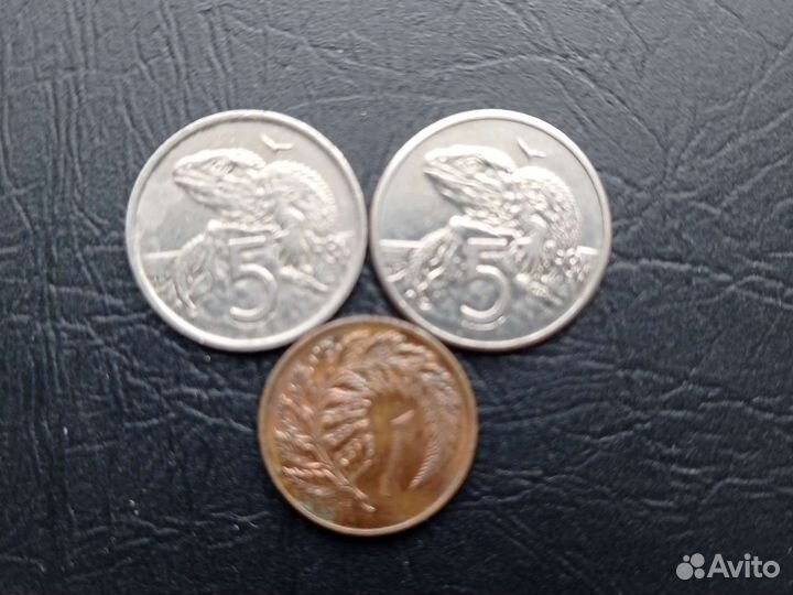 Монеты Новая Зеландия, Австралия, Бермуды