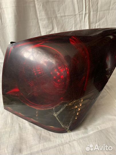 Задние фонари на chevrolet cruze