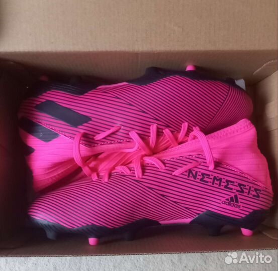 Бутсы adidas Nemeziz 19.3 FG размер US-3.5