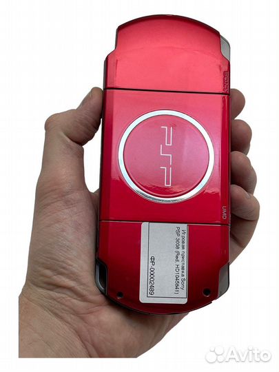 Игровая приставка Sony PSP 3008 (Red, HD1045841)