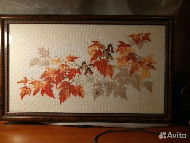 Картина вышивка крестиком купить в Москве | Хобби и отдых | Авито