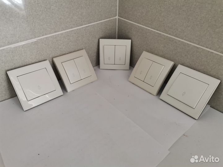 Проходные выключатели - комплект 5 шт