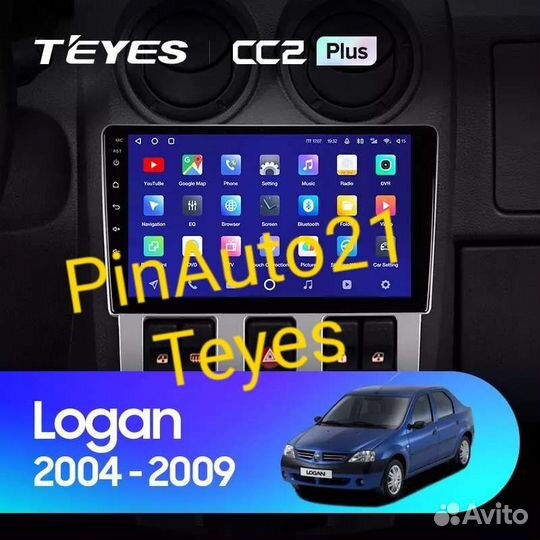 Магнитола Renault Logan