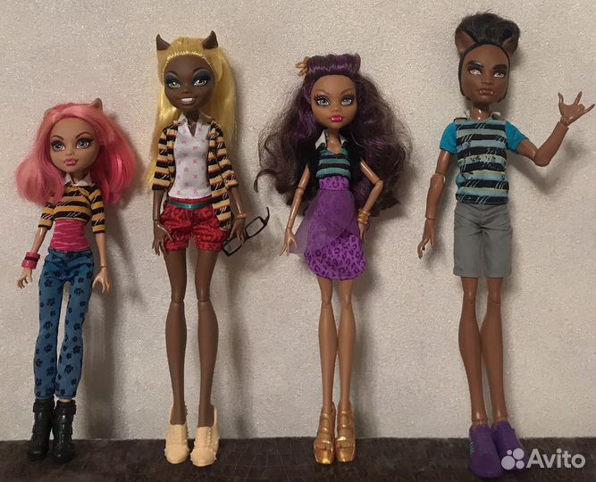 Куклы Монстр Хай «Семейка Вульф»
