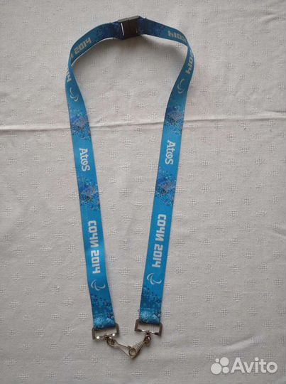 Олимпийские лента для бейджа sochi 2014 и