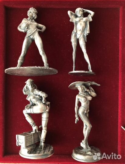 Коллекция статуэток 25 шт. из серебра 925 пробы