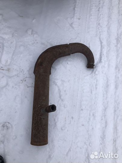 Глушитель снегохода рысь 500 (труба резонансная)