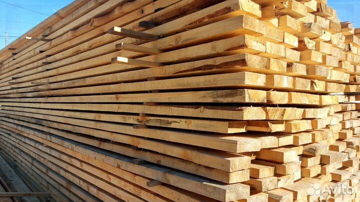 Доска обрезная пиломатериалы с доставкой
