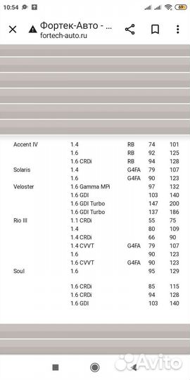 Фильтр воздушный кия Рио 3 хендай Солярис