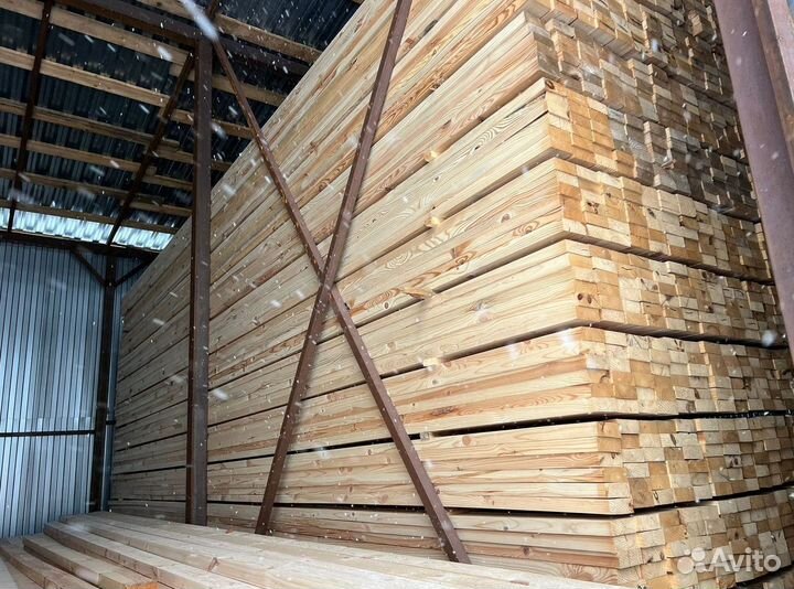 Брус обрезной 100х100х6000мм