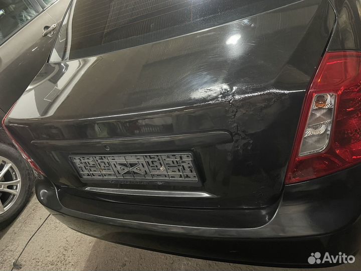 Крышка багажника на chevrolet lacetti седан