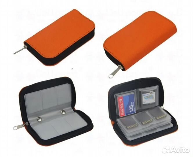 Органайзер чехол сумка для хранения sd карт