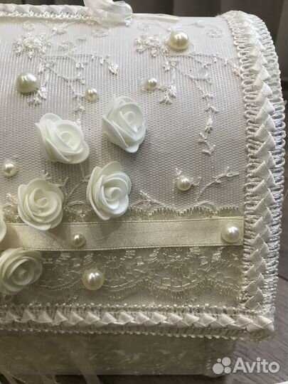 Свадебный сундук для денег