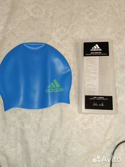 Шапочка для плавания детская adidas