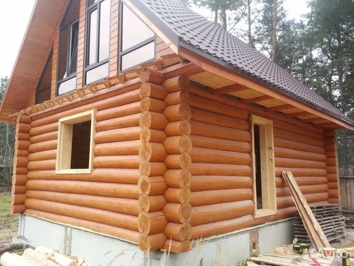 Купить сруб под дом 6х6