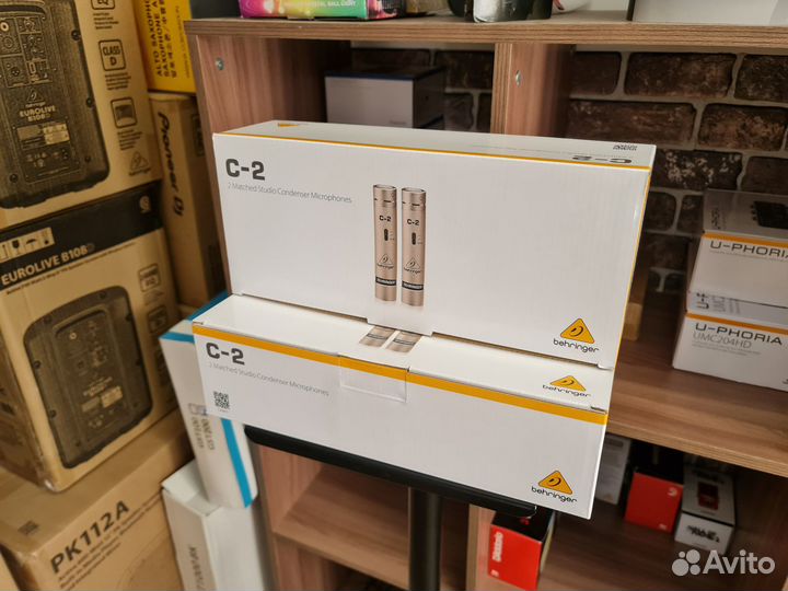 Behringer C-2 микрофоны конденсаторные Новые