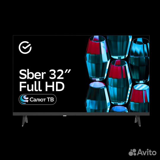 Новый, в коробке SMART tv Sber FullHD
