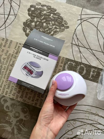 Мини лампа для ногтей