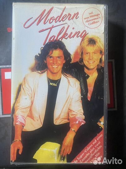 Modern Talking - The Video VHS видеокассета 1986г